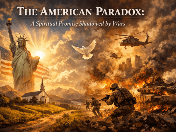 The American Paradox: A Spiritual Promise Shadowed by Wars